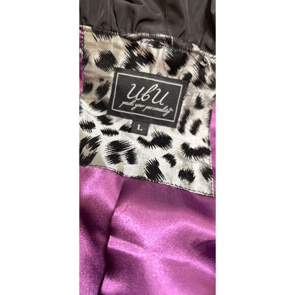 UbU pack your personality leopard print belted trench coat. Size L. - Picture 7 of 9